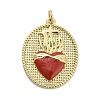 Brass Enamel Pendants KK-H527-01C-G01-1