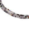 Natural Fluorite Beads Strands G-RM2025-D50-2x2mm-B-4