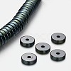 Electroplate Non-magnetic Synthetic Hematite Beads Strands G-F300-17C-07-1