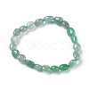 Natural Green Aventurine Bead Stretch Bracelets BJEW-K213-03-2