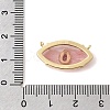 Cherry Quartz Glass Pendants KK-C255-22G-04-3