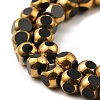 Faceted Electroplate Glass Beads Strands EGLA-P051-03A-G-5