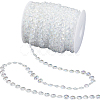 1Roll AB Color Butterfly ABS Plastic Beads Ribbons OCOR-SP0001-24-1