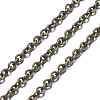 Brass Cable Chains CHC-034Y-AB-NF-2