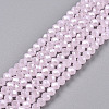 Electroplate Glass Beads Strands EGLA-A044-J2mm-A02-5