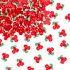 Cherry Resin Cabochons MRMJ-OC0003-22-1
