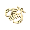 201 Stainless Steel Pendants SA-CBA6FBD-04G-2