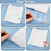 7 Rolls 7 Styles Paper Self-Adhesive Clothing Size Labels Sticker Rolls DIY-OC0004-34-4