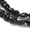Dyed Natural Blue Tiger Eye Beads Strands G-P497-01E-74-4
