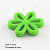 Opaque Acrylic Beads SACR-R783-01-2