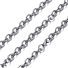Brass Cable Chains CHC-034Y-B-NF-2