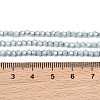 Electroplate Bicone Glass Beads Strands GL-T021-2.5x3mm-16-16-4