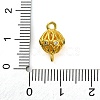 Brass Micro Pave Clear Cubic Zirconia Connector Charms KK-A230-06E-G-3