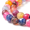 Natural Agate Beads Strands G-G580-6mm-18A-7