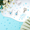70G  5 Styles ABS Plastic Imitation Pearl Cabochons OACR-SC0001-45F-4