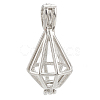 Brass Locket Pendants KK-S342-49P-1