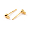 Brass Stud Earring Finding LS-KK-WH0062-19A-02-2