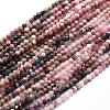 Natural Rhodonite Beads Strands G-D0013-10-1