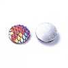 Resin Cabochons CRES-Q191-HA023-8-2