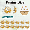 50Pcs Zinc Alloy Crystal Rhinestone Cabochons FIND-SC0022-68-2