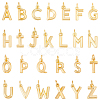 26Pcs 26 Styles Brass Charms KK-BBC0024-95-1