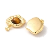 Natural Tiger Eye Pendants KK-M270-42G-2