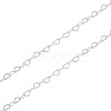 925 Sterling Silver Heart Link Chains STER-TA0001-35-2