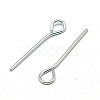 Tarnish Resistant 304 Stainless Steel Eye Pin STAS-E013-0.6x16mm-1