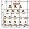 300Pcs 17 Styles Tibetan Style Alloy Beads TIBE-PH0007-68-2
