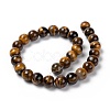 Natural Tiger Eye Round Bead Strands X-G-R200-14mm-2