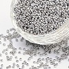 11/0 Grade A Electroplated Glass Seed Beads X-SEED-Q008-F8701-1