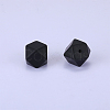 Hexagonal Silicone Focal Beads SI-JX0020A-27-1