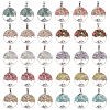 30Pcs 10 Styles Tibetan Style Alloy Pendants PALLOY-HY00062-1