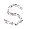 Tarnish Resistant 304 Stainless Steel Chain CHS-G017-10P-0.8mm-2