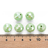 Opaque Acrylic Beads X-TACR-S154-10F-01-6