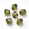 Transparent Acrylic Beads TACR-S146-8mm-25-2