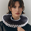 Detachable Lady's Gauze Fake Collar AJEW-WH20042-91A-4
