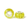 Rondelle Resin European Beads RPDL-A001-01-05-3
