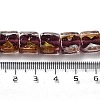 Handmade Gold Foil and Silver Foil Lampwork Beads FOIL-C001-01C-04-4