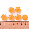Frosted Acrylic Bead Caps MACR-S371-07A-724-4