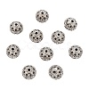 Brass Rhinestone Beads X-RB-H041-14-2