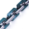 Handmade Acrylic Cable Chains AJEW-JB00673-03-2