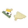 Alloy Enamel Pendants AL-CBAD1A5-01A-G-2
