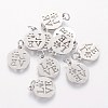 Non-Tarnish 304 Stainless Steel Pendants STAS-Q201-T450S-1