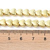 Electroplated Synthetic Non-Magnetic Hematite Beads Strands G-U003-19A-01-4