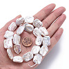 Natural Keshi Pearl Beads Strands PEAR-S020-K05-6