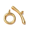 Brass Toggle Clasps KK-Z121-16G-2