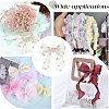 Organza Ribbons ORIB-WH0001-001-7