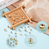 1000Pcs 5 Styles CCB Plastic Beads CCB-PA0001-08-4
