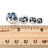 40Pcs 4 Styles Handmade Printed Porcelain Beads PORC-FP0001-06-3